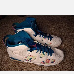 Nike Air Jordan 7Y Retro GS "Green Abyss" 543390-153 Size 7Y/Women's 38.5